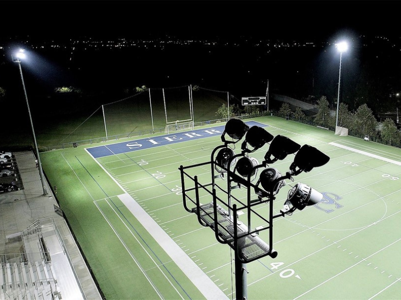 stadium light pole cost