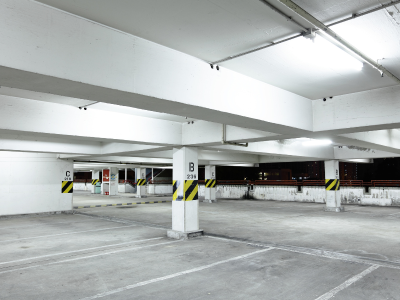 acuity parking garage led